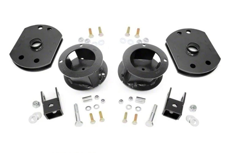 Rough Country Suspension 2.50-Inch Coil Spacer Suspension Lift Kit (14-26 4WD RAM 2500 w/o Air Ride, Excluding Power Wagon)