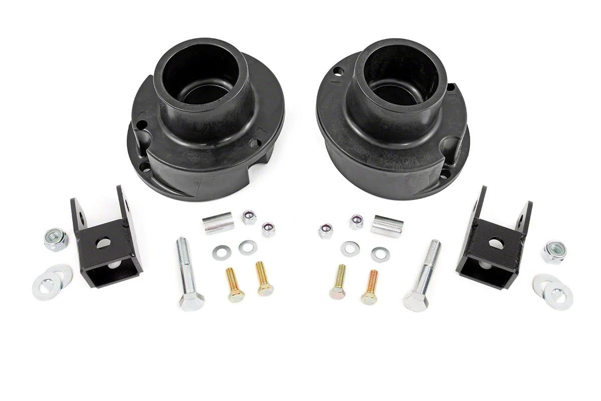 Rough Country Suspension 2.50-Inch Front Leveling Lift Kit (13-26 4WD RAM 3500, Excluding Power Wagon)