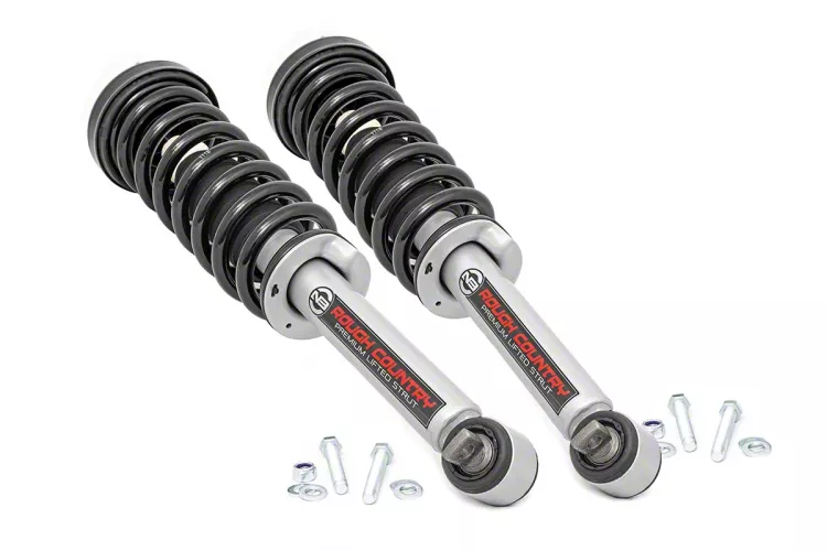 Rough Country Suspension N3 Loaded Front Struts for 2.50-Inch Lift (19-23 4WD Ranger)