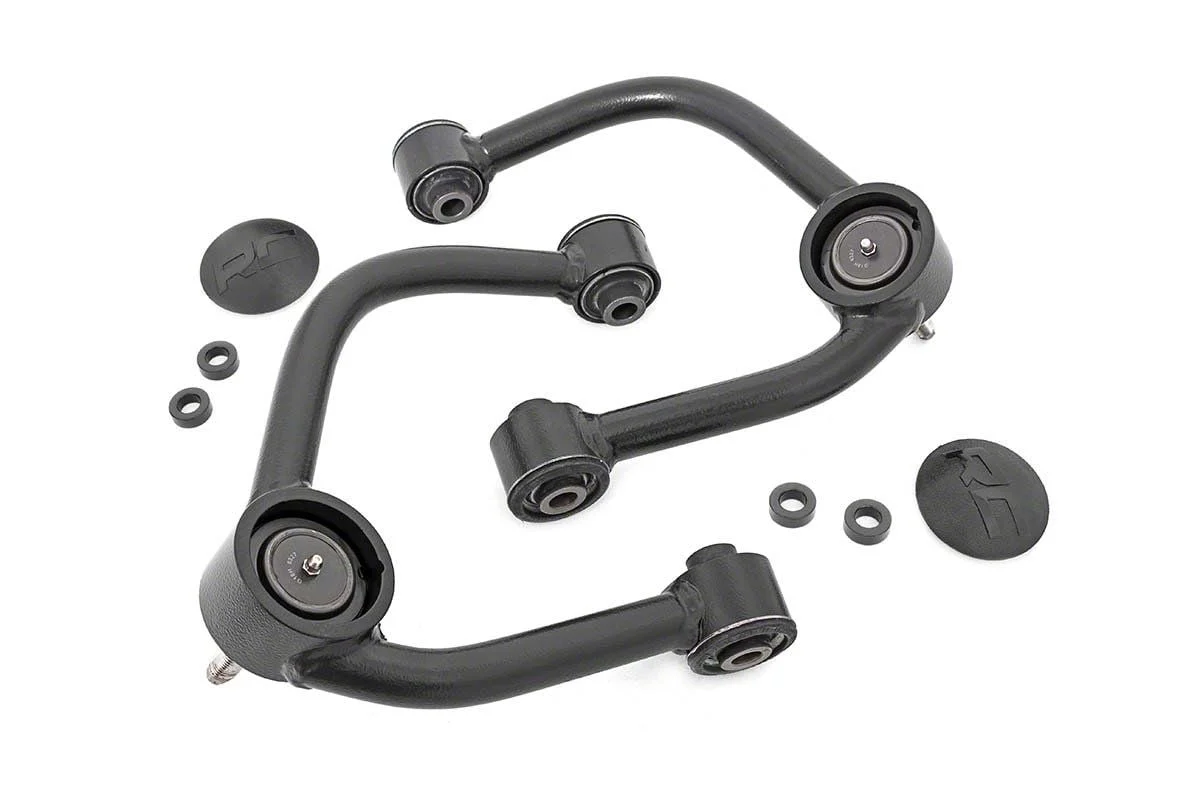 Rough Country Suspension Upper Control Arms for 3.50-Inch Lift (19-26 4WD Ranger w/ Factory Aluminum Knuckles, Excluding Raptor & Tremor)