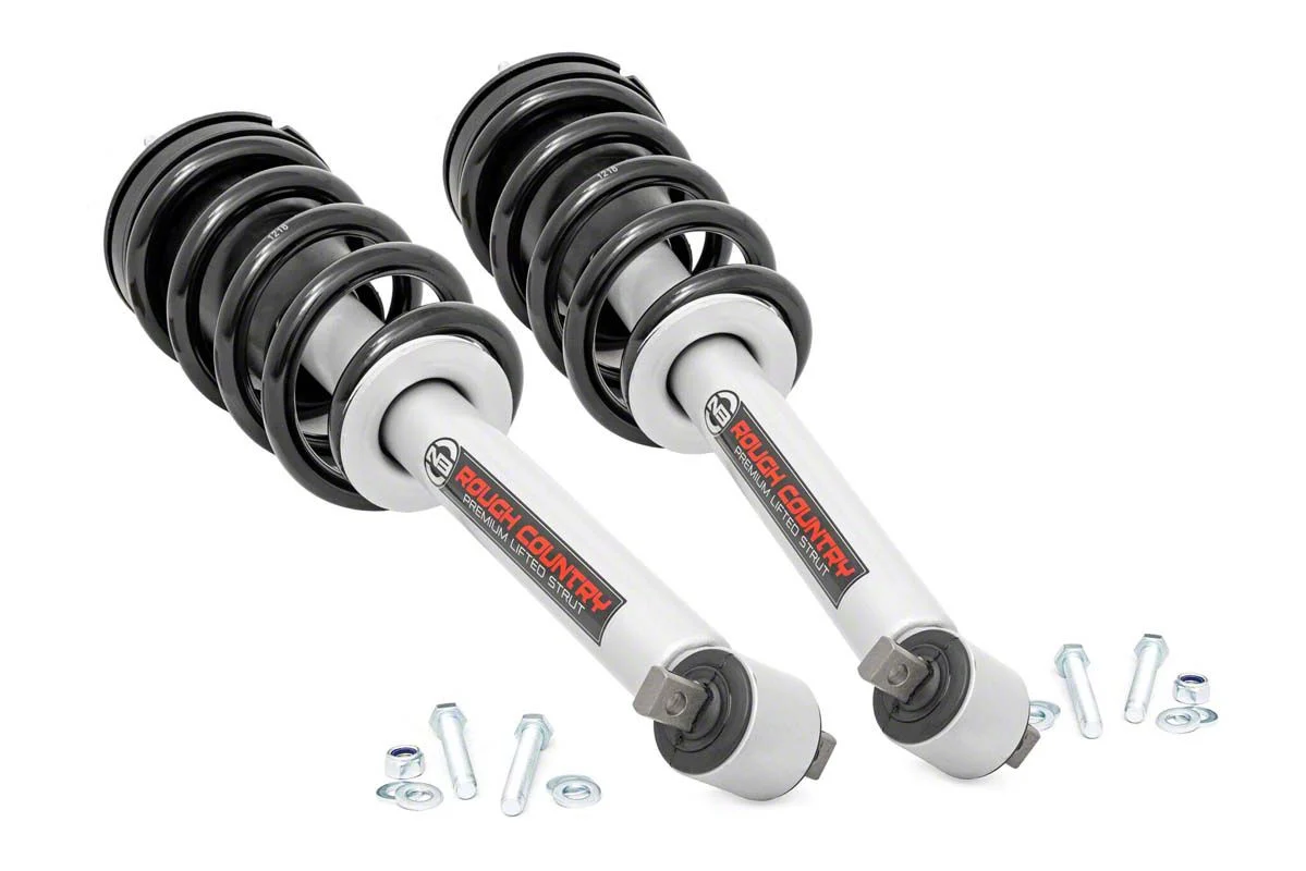Rough Country Suspension N3 Loaded Front Struts for 6-Inch Lift (19-26 Sierra 1500)