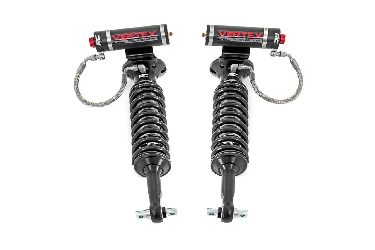 Rough Country Offroad Vertex Adjustable Front Coil-Overs for 3.50-Inch Lift (19-26 4WD Sierra 1500)