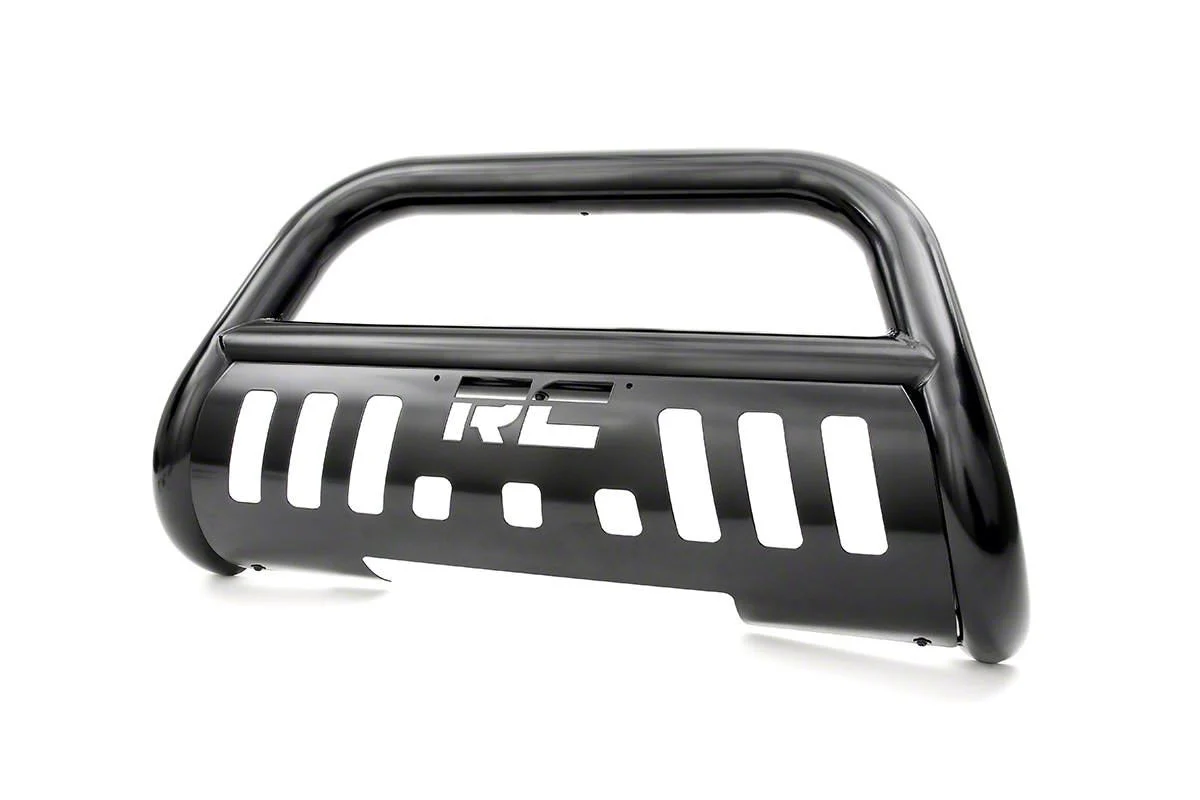 Rough Country Bull Bar; Black (19-26 Sierra 1500, Excluding Diesel)