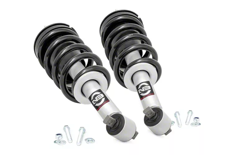 Rough Country Suspension N3 Loaded Front Struts for Stock Height (14-18 Sierra 1500)