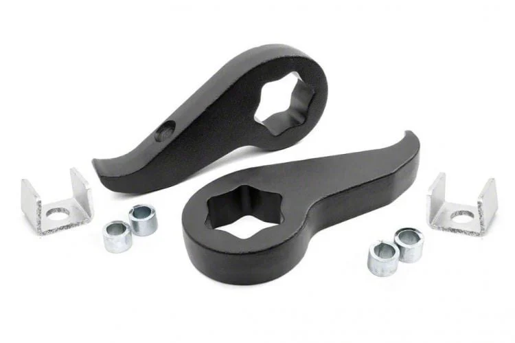 Rough Country Suspension 1.50 to 2-Inch Leveling Torsion Bar Keys (11-19 4WD Sierra 2500 HD w/o MagneRide)