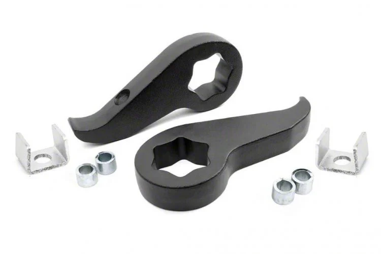 Rough Country Suspension 1.50 to 2-Inch Leveling Torsion Bar Keys (11-19 4WD Silverado 2500 HD w/o MagneRide)