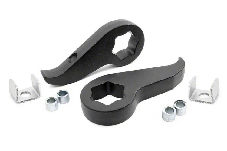 Rough Country Suspension 1.50 to 2-Inch Leveling Torsion Bar Keys (20-26 4WD Silverado 2500 HD w/o MagneRide)