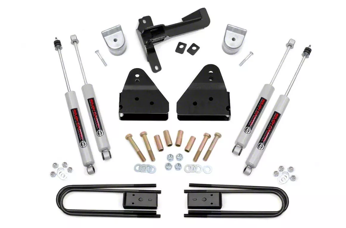 Rough Country Suspension 3-Inch Suspension Lift Kit (11-16 4WD F-250 Super Duty)