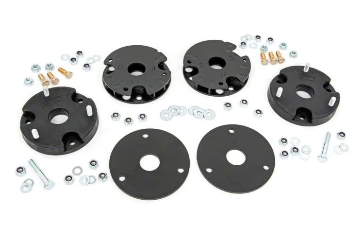Rough Country Suspension 2-Inch Front Leveling Lift Kit (21-26 4WD Tahoe w/o MagneRide, Excluding Z71)