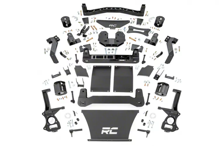 Rough Country Suspension 6-Inch Suspension Lift Kit (21-26 4WD Tahoe w/o MagneRide, Excluding Diesel)