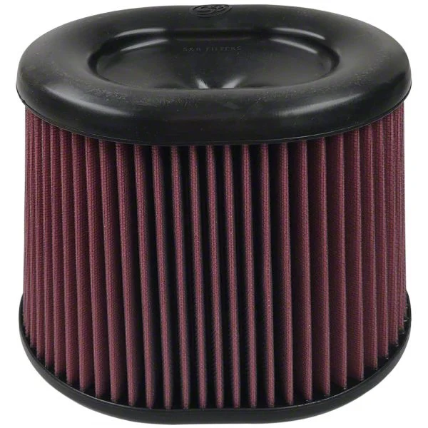 S&B Cold Air Intake Replacement Oiled Cleanable Cotton Air Filter (07-10 6.6L Duramax Silverado 2500 HD)