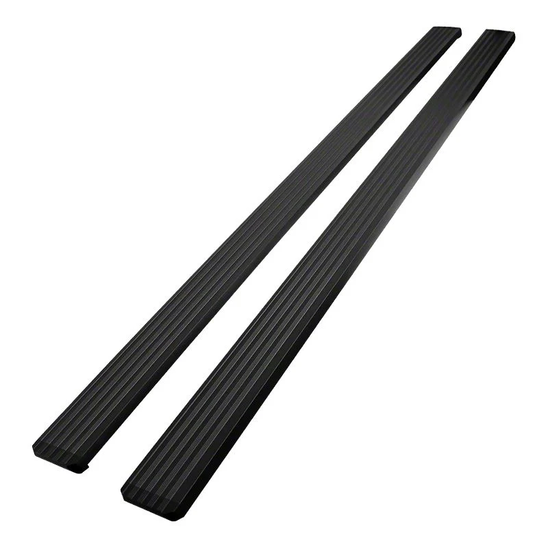 5-Inch Cab Length Running Boards; Black (07-18 Sierra 1500 Extended/Double Cab)
