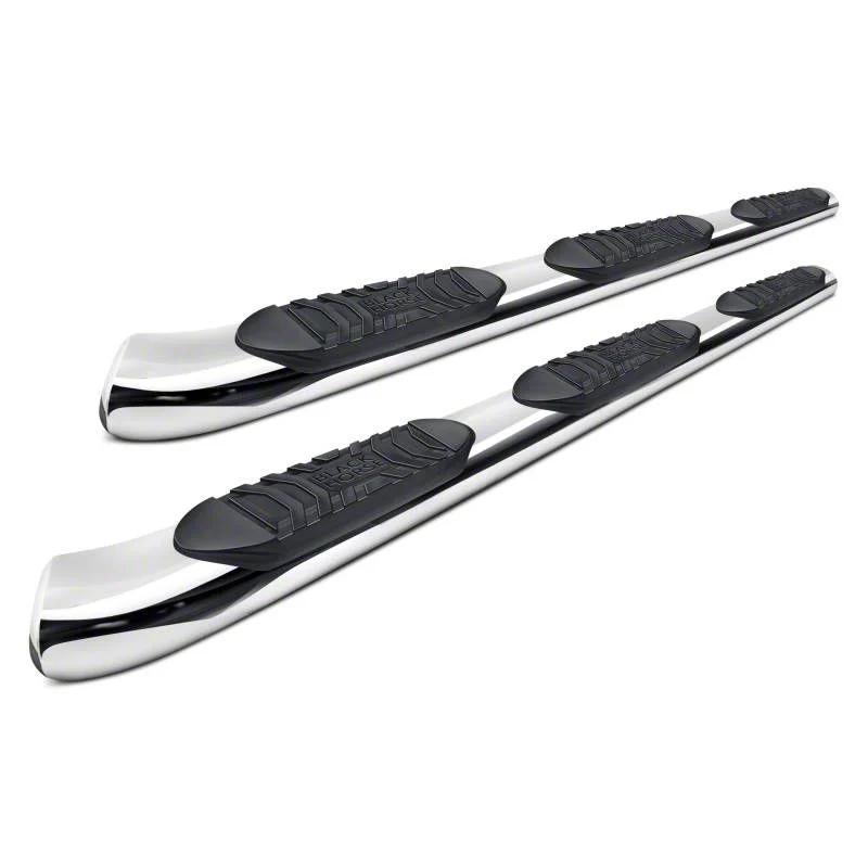 5-Inch Extreme Wheel-to-Wheel Side Step Bars; Stainless Steel (19-26 Sierra 1500 Crew Cab)