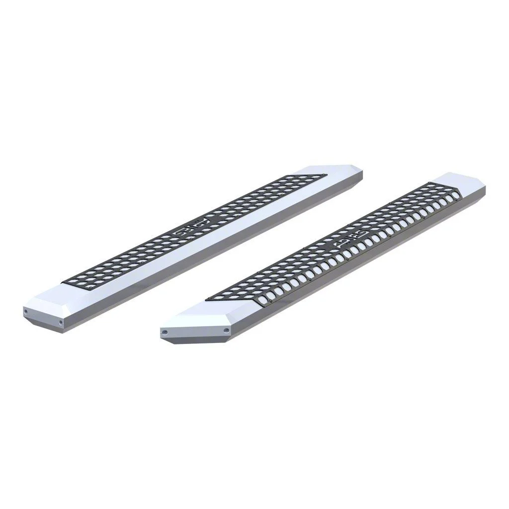 AdvantEDGE 5.50-Inch Side Step Bars without Mounting Brackets; Chrome (07-26 Sierra 1500 Extended/Double Cab)
