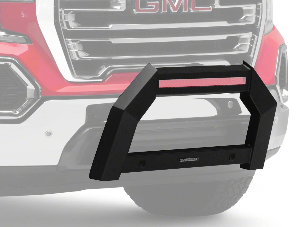 Armour Bull Bar with 20-Inch LED Light Bar; Black (19-26 Sierra 1500)