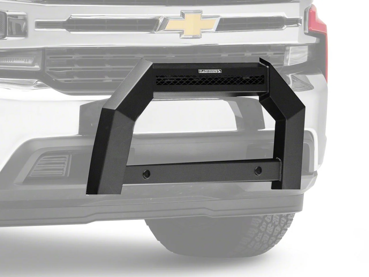 Armour Bull Bar; Black (19-26 Sierra 1500)