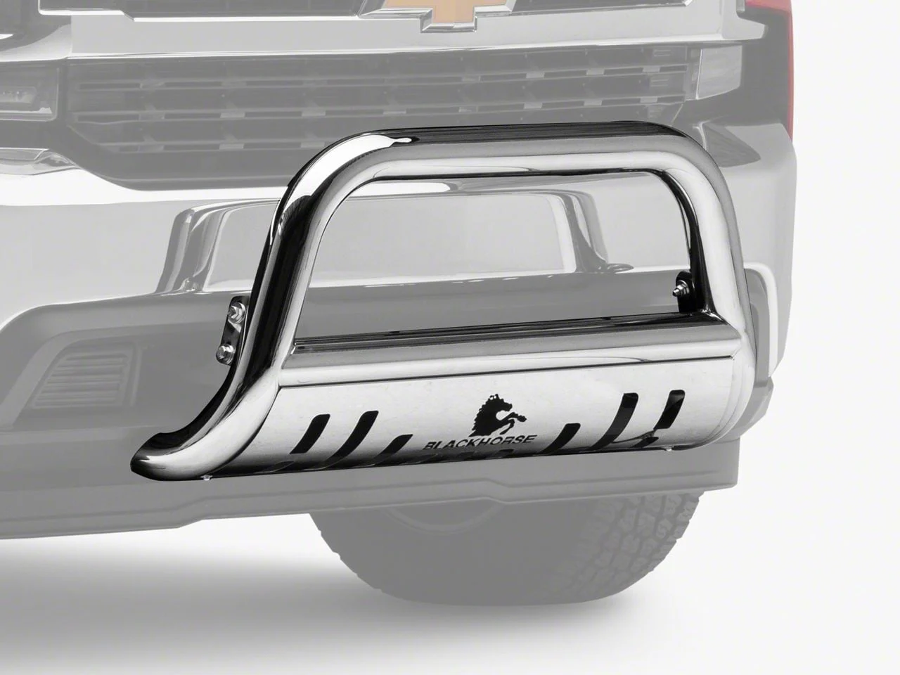 Bull Bar; Stainless Steel (19-26 Sierra 1500)