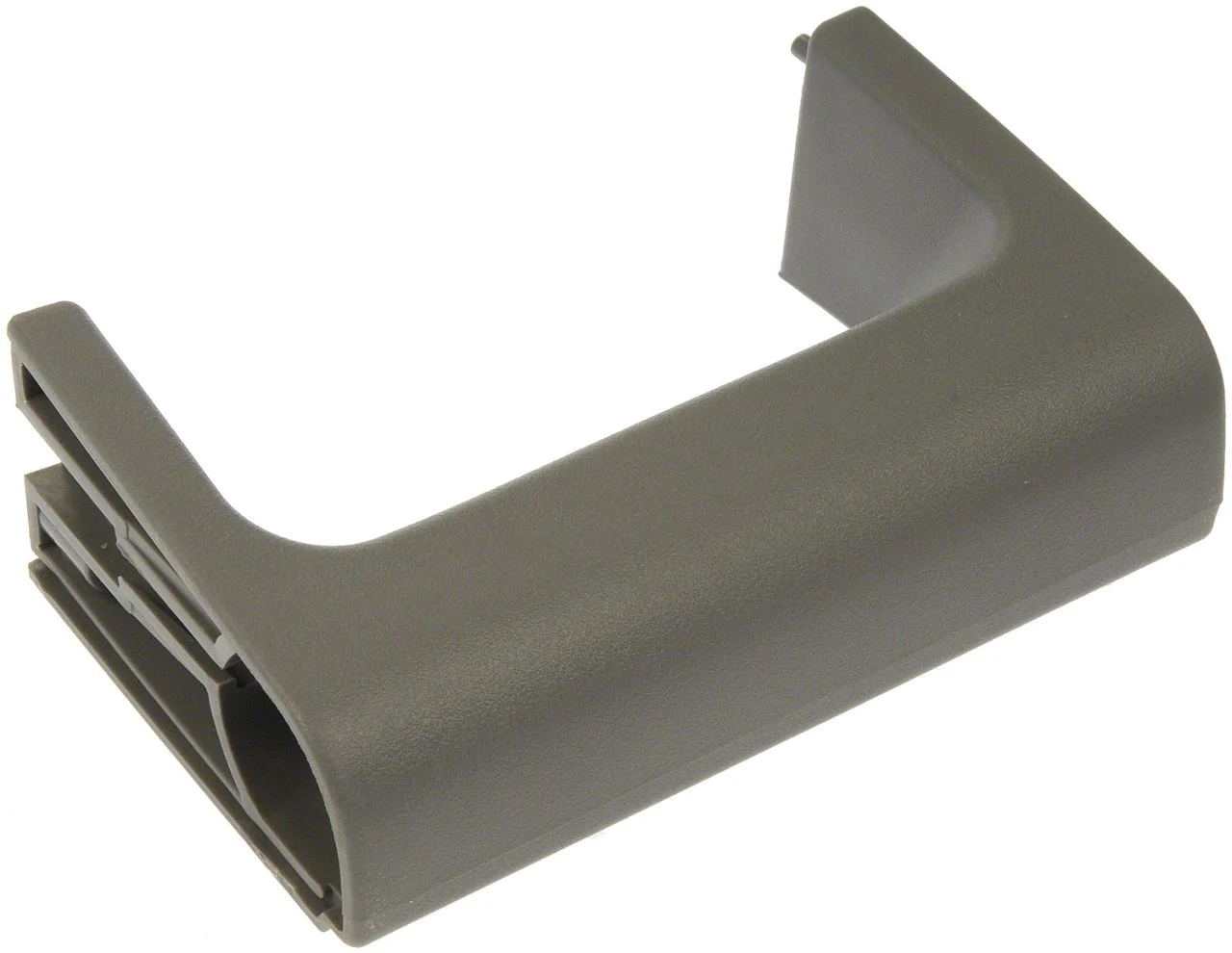 Interior Door Pull Handle; Textured Gray; Rear Passenger Side (07-13 Sierra 1500 Extended Cab)