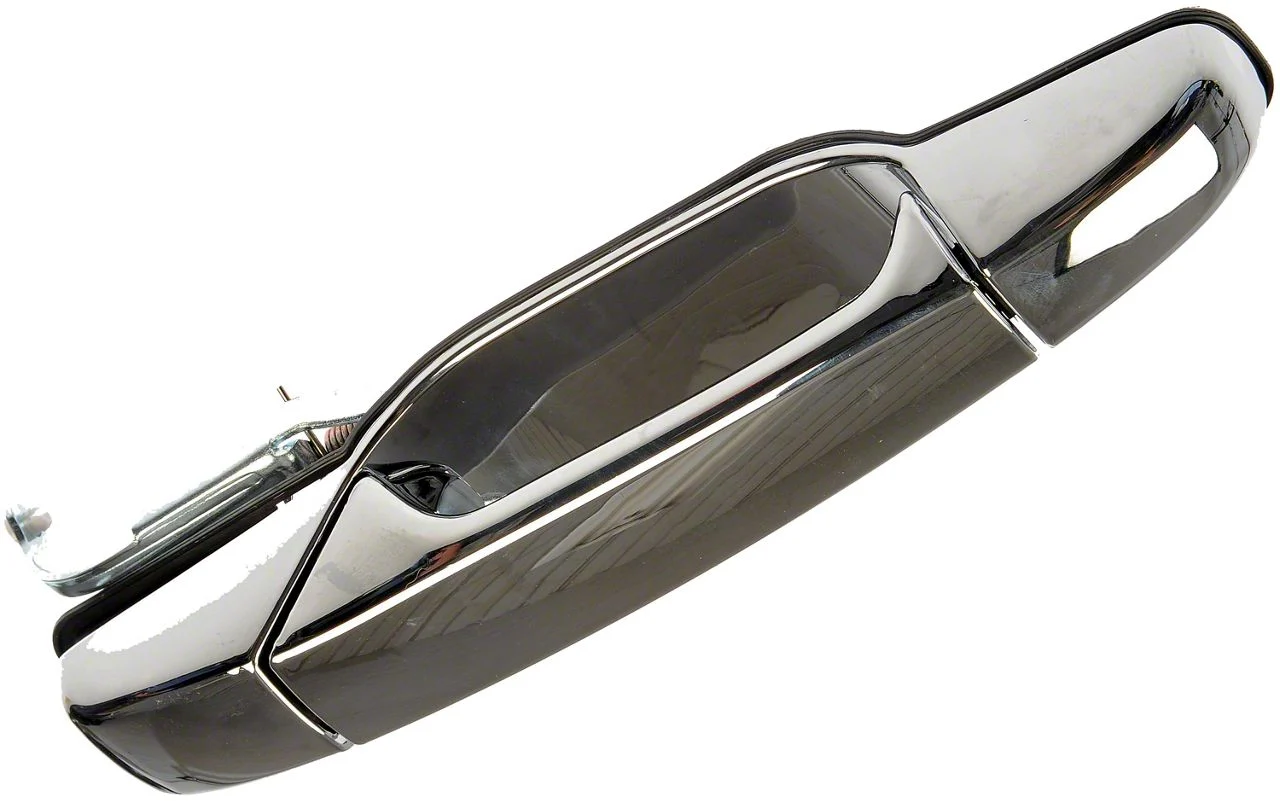 Exterior Door Handle; Chrome; Rear Passenger Side (07-13 Sierra 1500 Crew Cab)