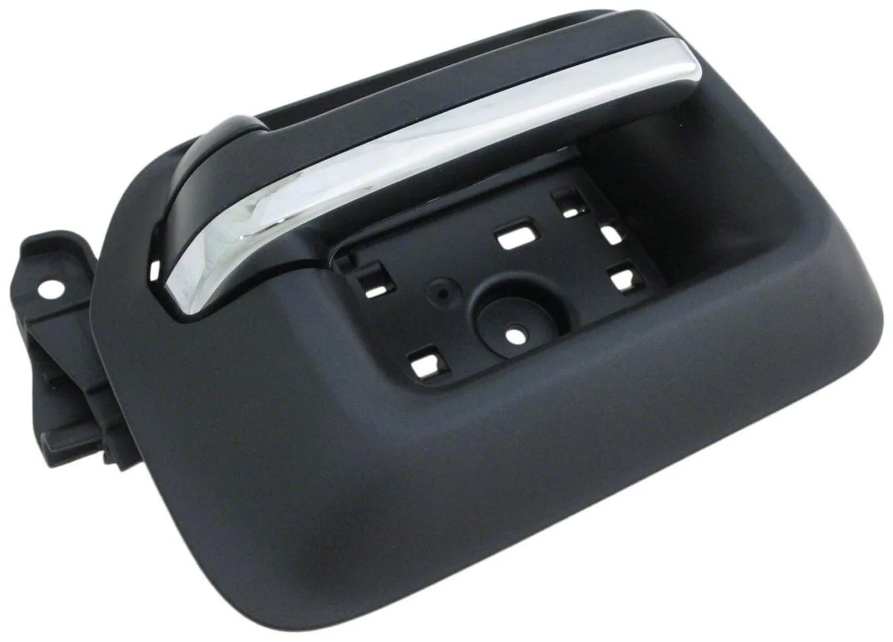 Interior Door Handle; Black and Chrome; Front Passenger Side (14-18 Sierra 1500)