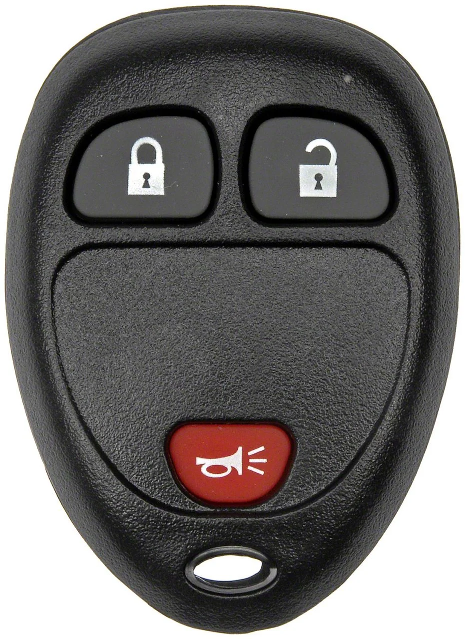 Keyless Entry Remote Case; Black (07-13 Sierra 1500)