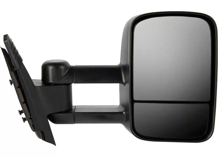 Replacement Manual Telescoping Towing Mirror; Passenger Side (07-13 Sierra 1500)