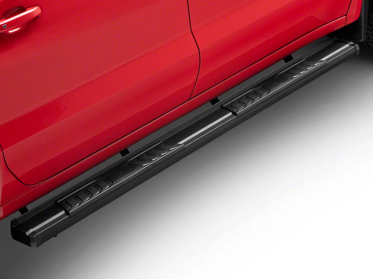 OE Style Running Boards; Black (19-26 Sierra 1500 Crew Cab)