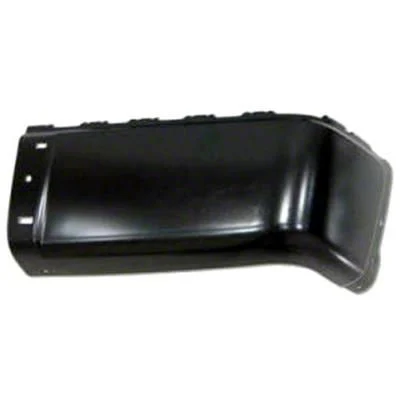 Replacement Rear Bumper End; Black; Passenger Side (07-13 Sierra 1500)
