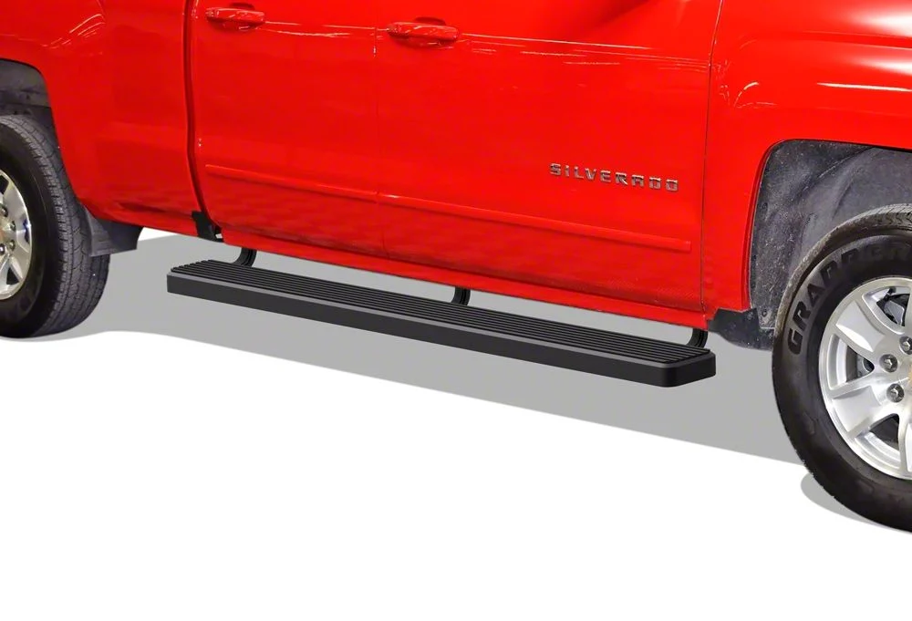 6-Inch iStep Running Boards; Black (20-26 Sierra 2500 HD Double Cab)