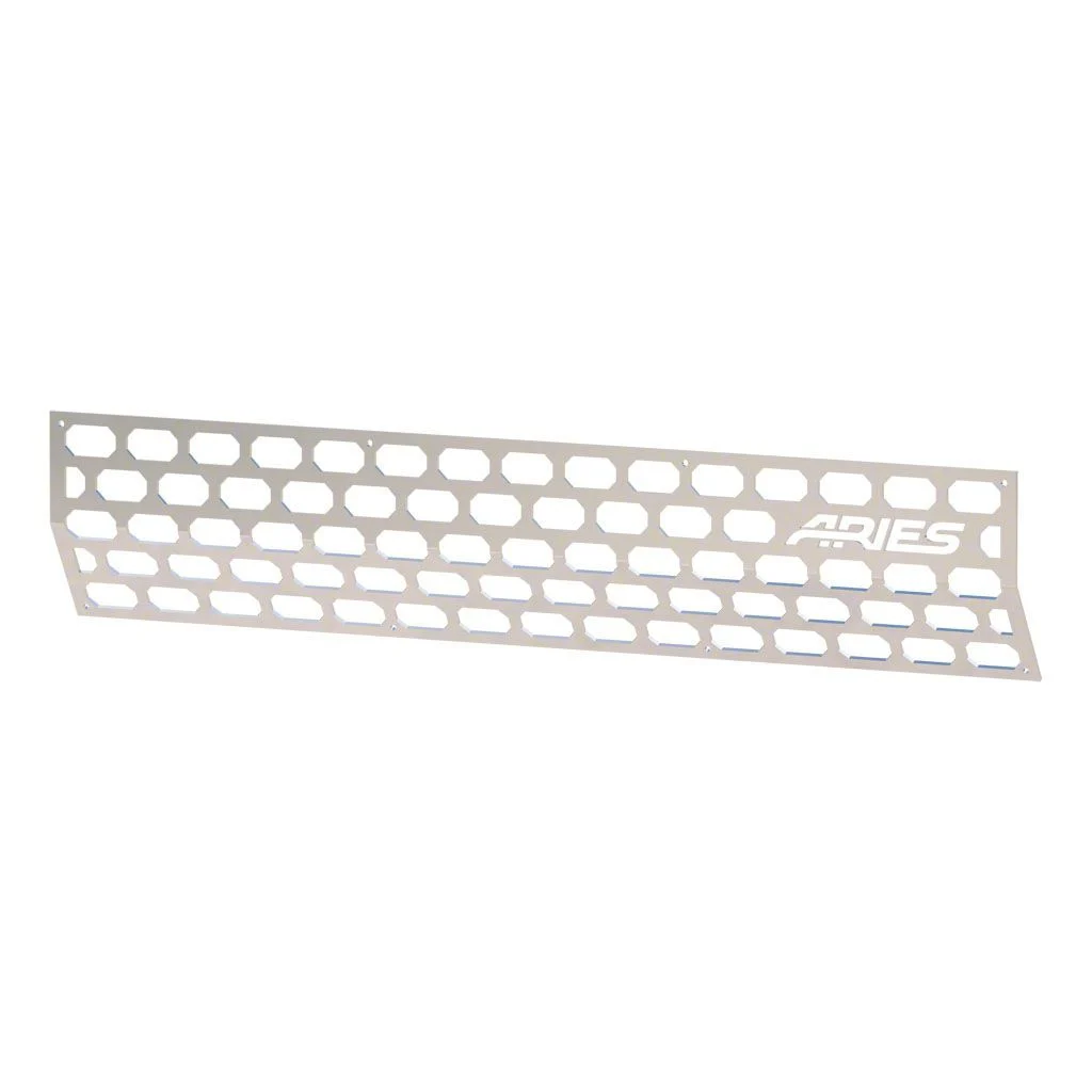 AdvantEDGE Bull Bar Cover Plate; Paintable (07-19 Sierra 2500 HD)