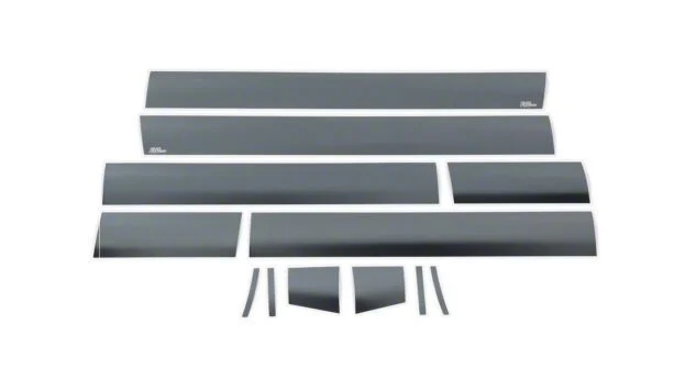 Putco Black Platinum Rocker Panels (07-14 Sierra 2500 HD Crew Cab w/ 6.50-Foot Standard Box)