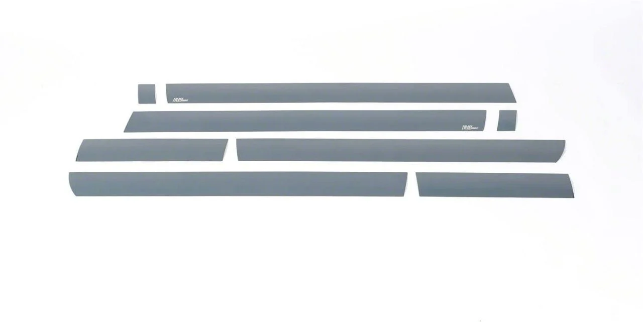 Putco Black Platinum Rocker Panels (15-19 Sierra 2500 HD Crew Cab DRW w/ 8-Foot Long Box)