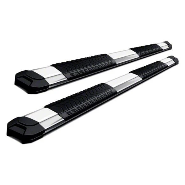 Cutlass Running Boards; Polished Aluminum (07-19 Sierra 2500 HD Extended/Double Cab)