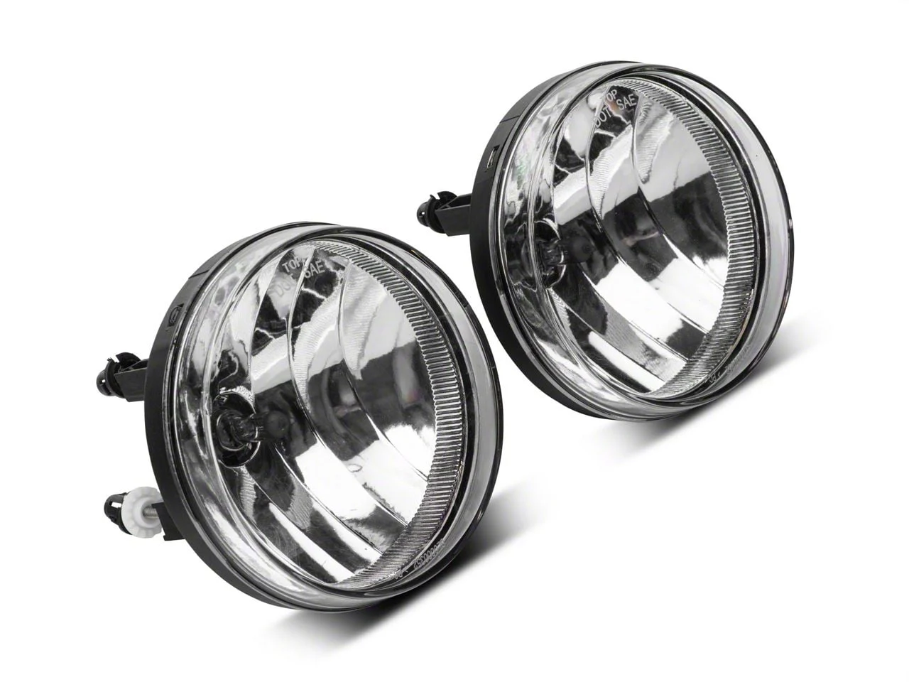 Fog Lights; Clear Lens (07-14 Sierra 2500 HD)