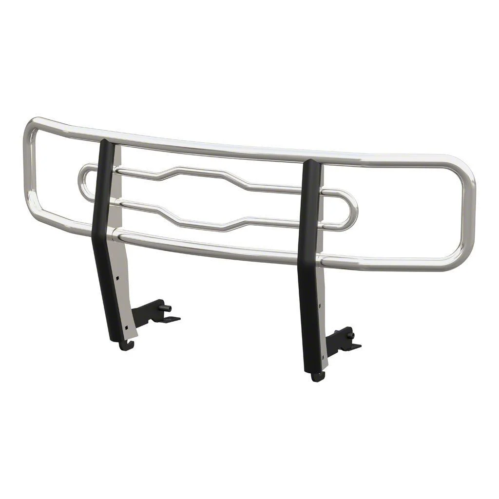 2-Inch Tubular Grille Guard; Chrome (15-19 Sierra 2500 HD)