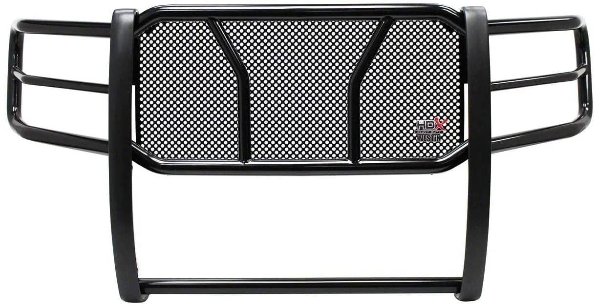 Westin HDX Grille Guard; Black (15-19 Sierra 2500 HD)
