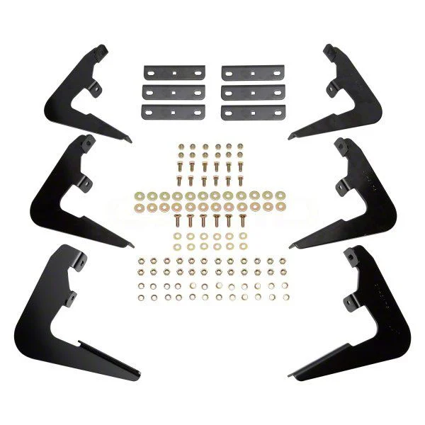 Westin Premier Oval Side Step Bar Mounting Kit (20-26 Sierra 2500 HD Double Cab, Crew Cab)