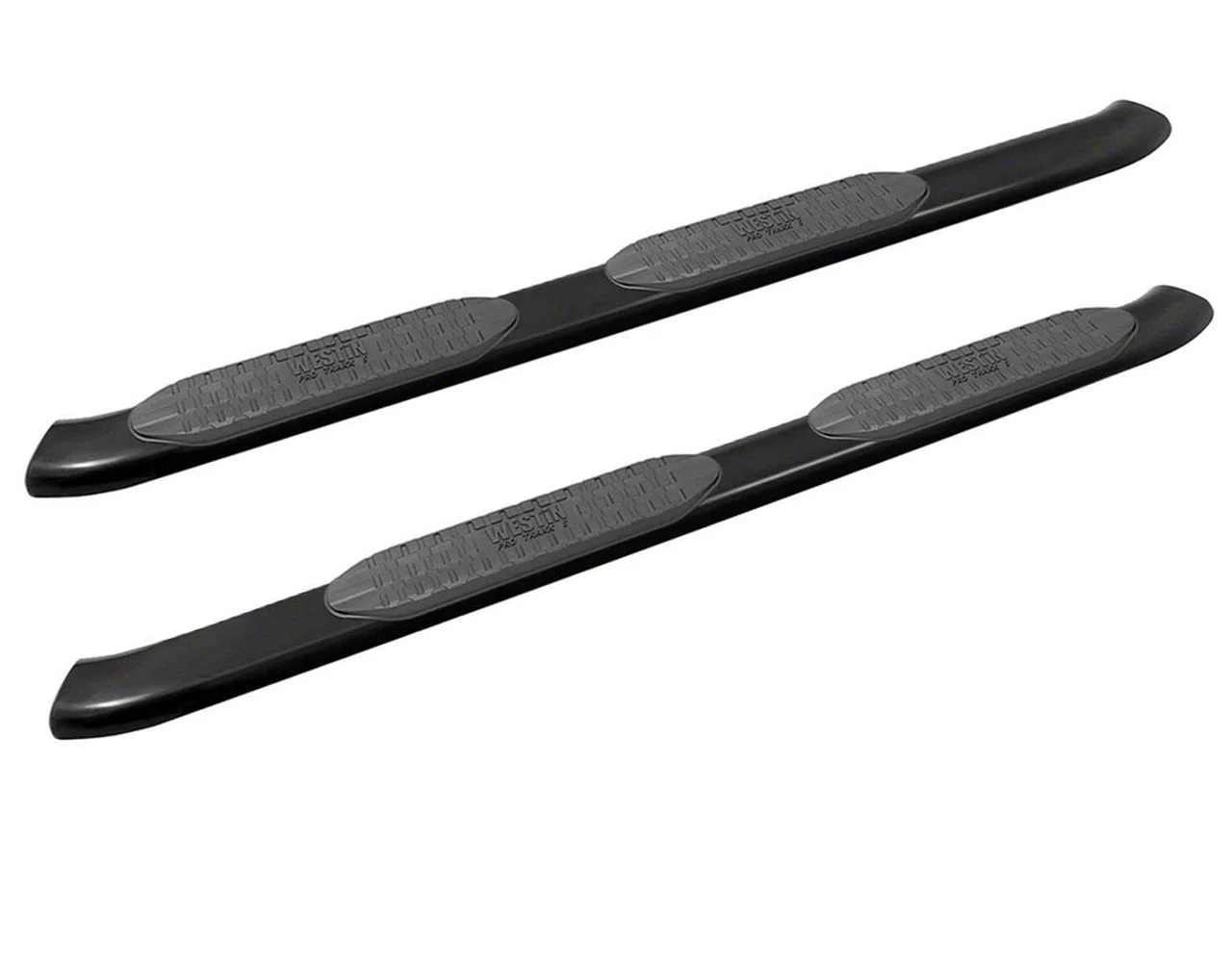Westin Pro Traxx 5-Inch Oval Side Step Bars; Black (20-26 Sierra 2500 HD Double Cab)