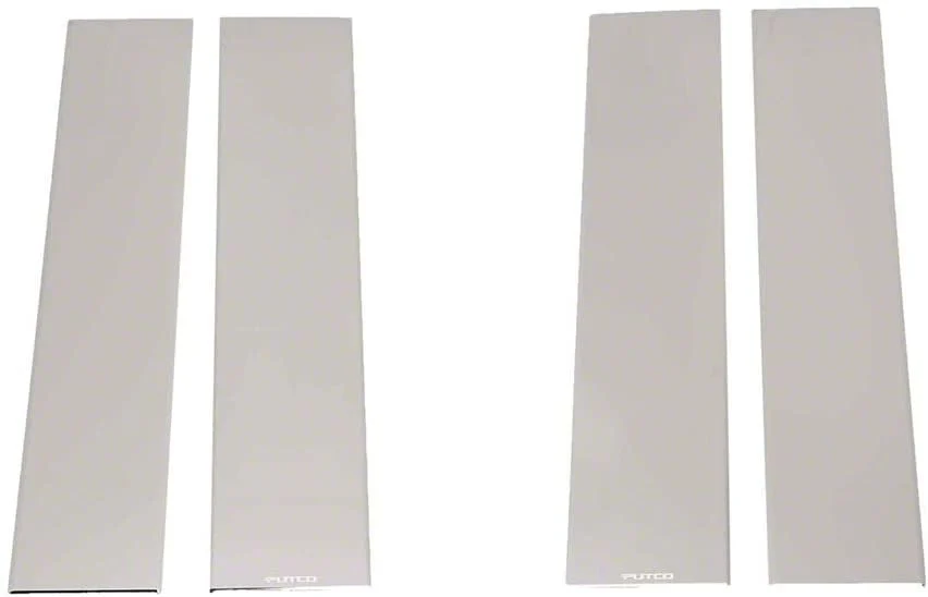 Putco Stainless Steel Pillar Posts (20-26 Sierra 2500 HD Double Cab, Crew Cab)