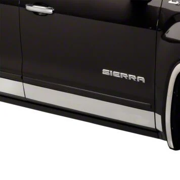 Putco Stainless Steel Rocker Panels (15-19 Sierra 2500 HD Double Cab w/ 6.50-Foot Standard Box)