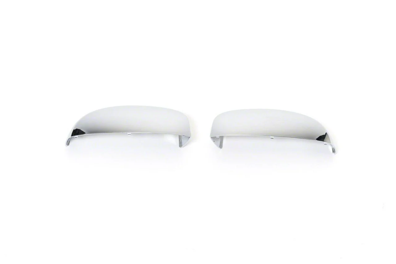 Putco Upper Mirror Covers; Chrome (07-14 Sierra 2500 HD)