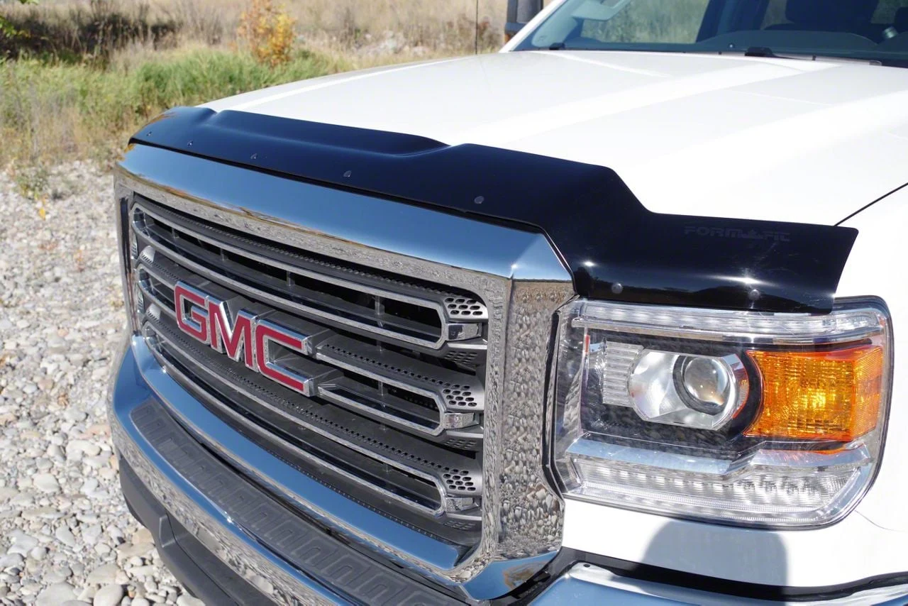 FormFit Hood Deflector (15-16 Sierra 3500 HD; 17-19 6.0L Sierra 3500 HD)