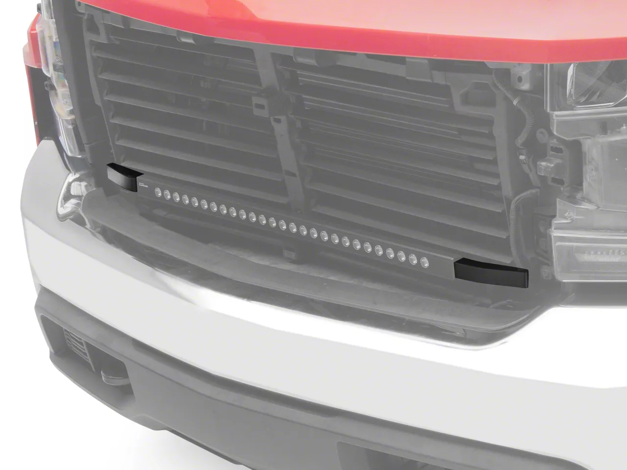 Putco 30-Inch Luminix LED Light Bar Grille Mount Light Brackets (19-26 Silverado 1500)