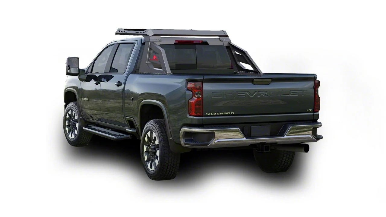 Armour Chase Rack; Black (07-13 Silverado 1500)
