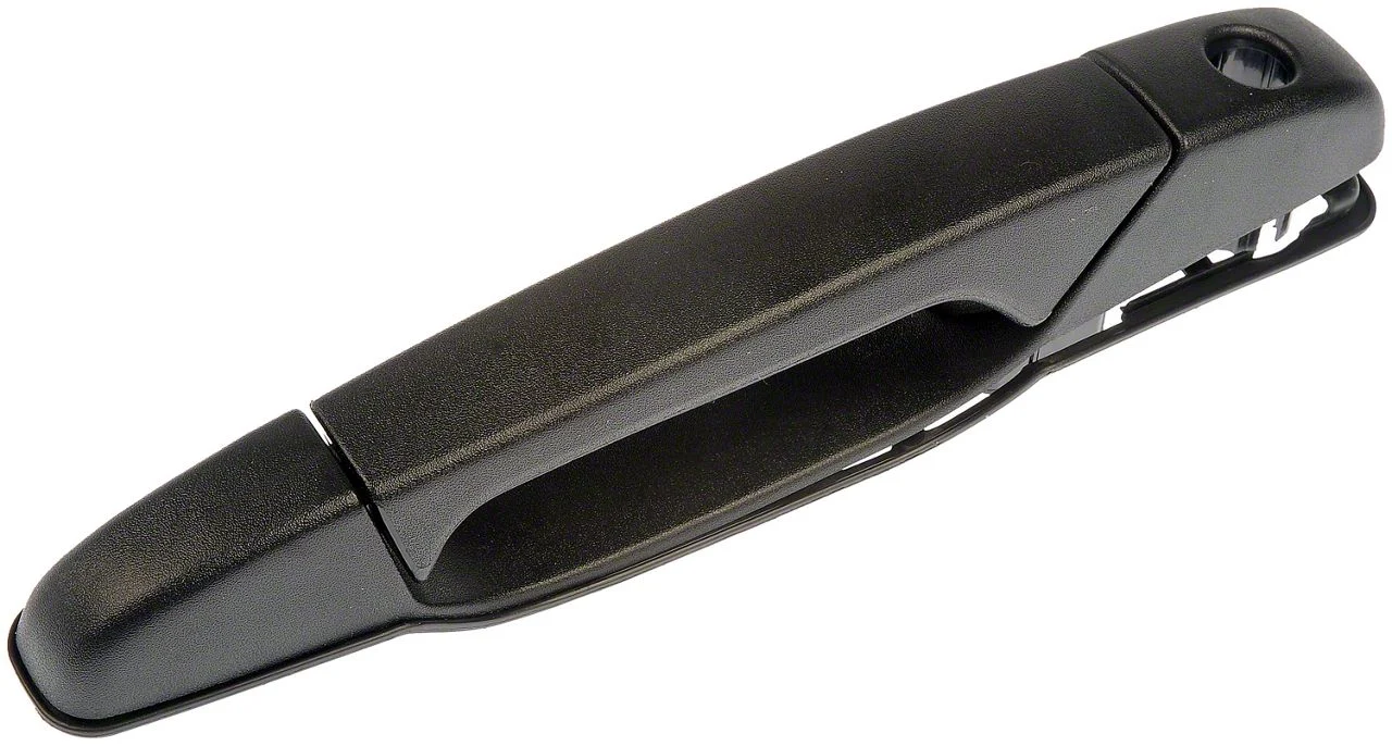 Exterior Door Handle; Textured Black; Front Driver Side (07-13 Silverado 1500)