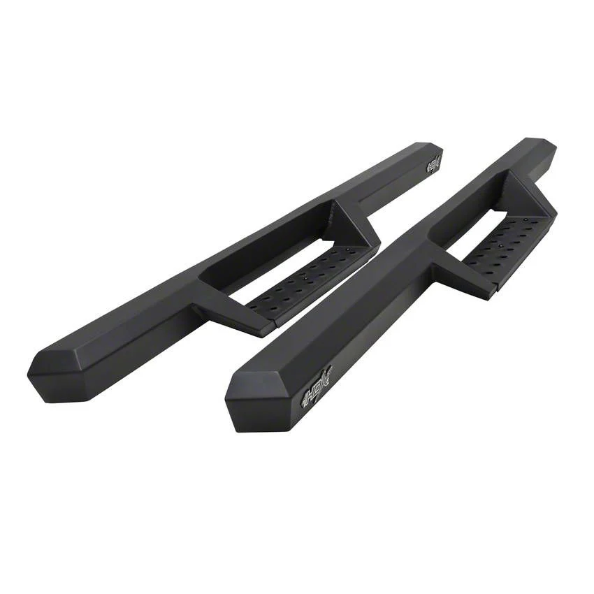 Westin HDX Drop Nerf Side Step Bars; Textured Black (19-26 Silverado 1500 Regular Cab)