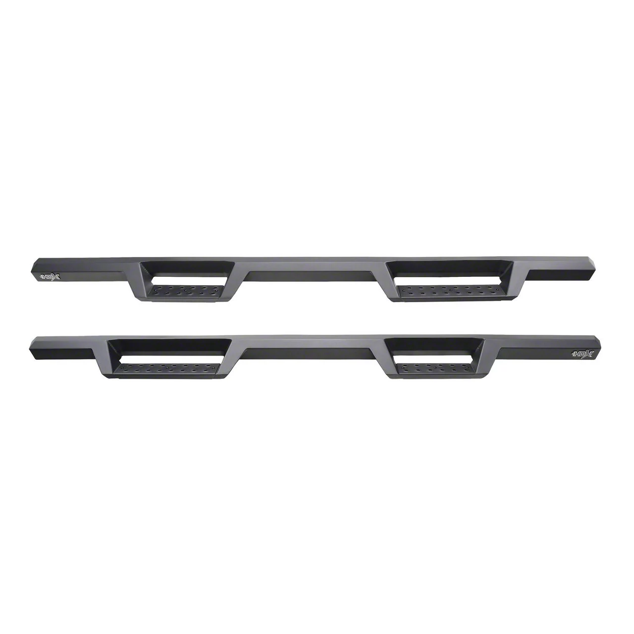 Westin HDX Drop Nerf Side Step Bars; Textured Black (19-26 Silverado 1500 Crew Cab)