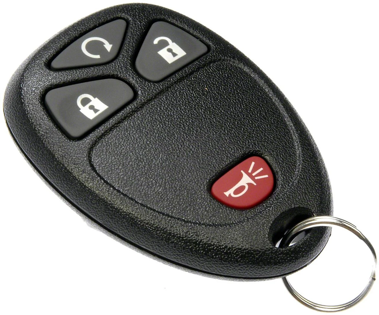 Keyless Entry Remote; 4-Button (07-10 Silverado 1500)
