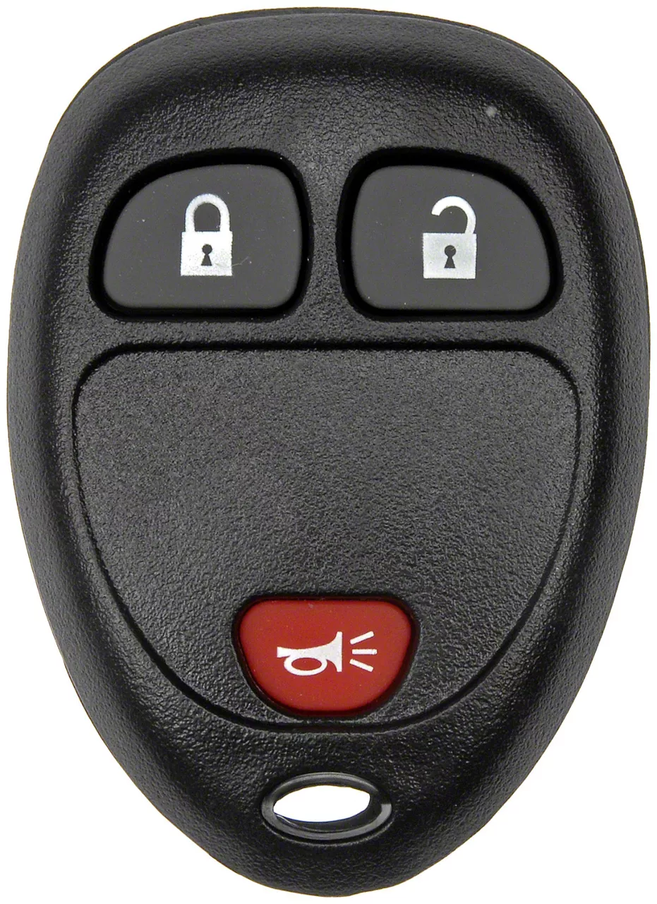 Keyless Entry Remote Case; Black (07-13 Silverado 1500)