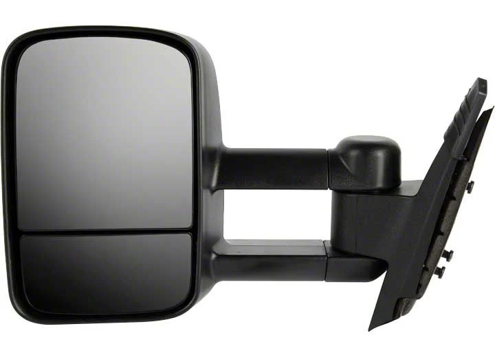 Replacement Manual Telescoping Towing Mirror; Driver Side (07-13 Silverado 1500)